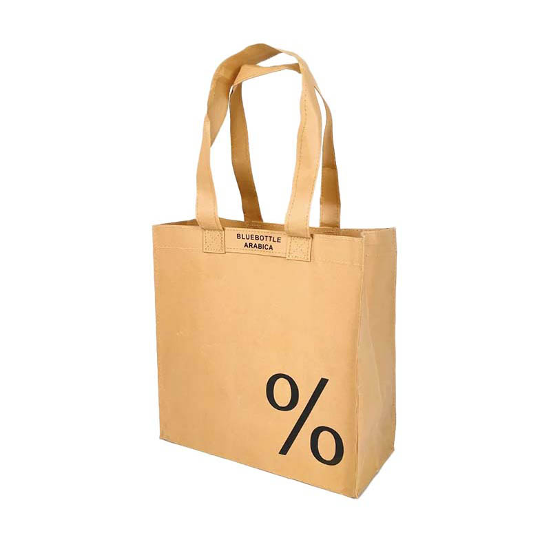 Túi Tote giấy Kraft có thể giặt được